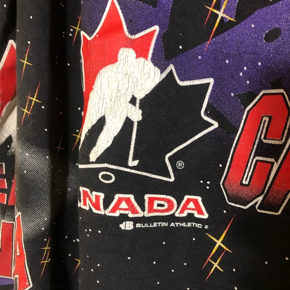 Vintage Team Canada AOP T-Shirt - Picture 6 of 7